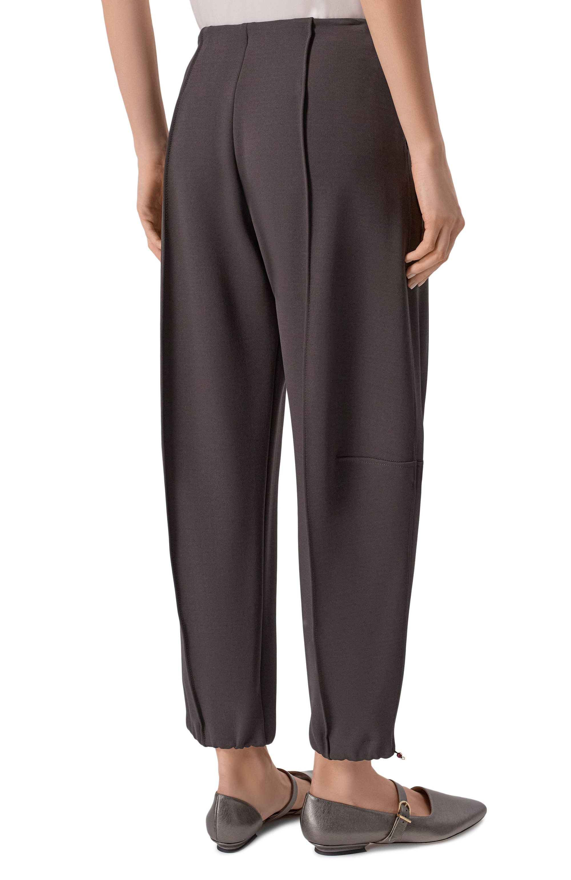 Джоггеры из вискозы GIORGIO ARMANI, арт. GW003163/AF24791, фото 4