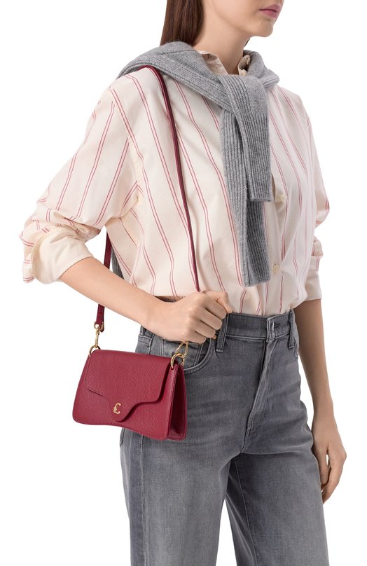 Сумка C-Me small Coccinelle E5 SSL 27 01 01 Бордовый  E5 SSL 27 01 01 Фото 2