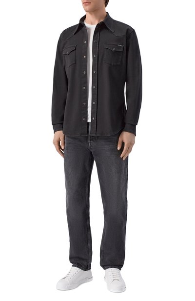 Мужская джинсовая рубашка DOLCE & GABBANA, арт. G5JC8D/G80W8