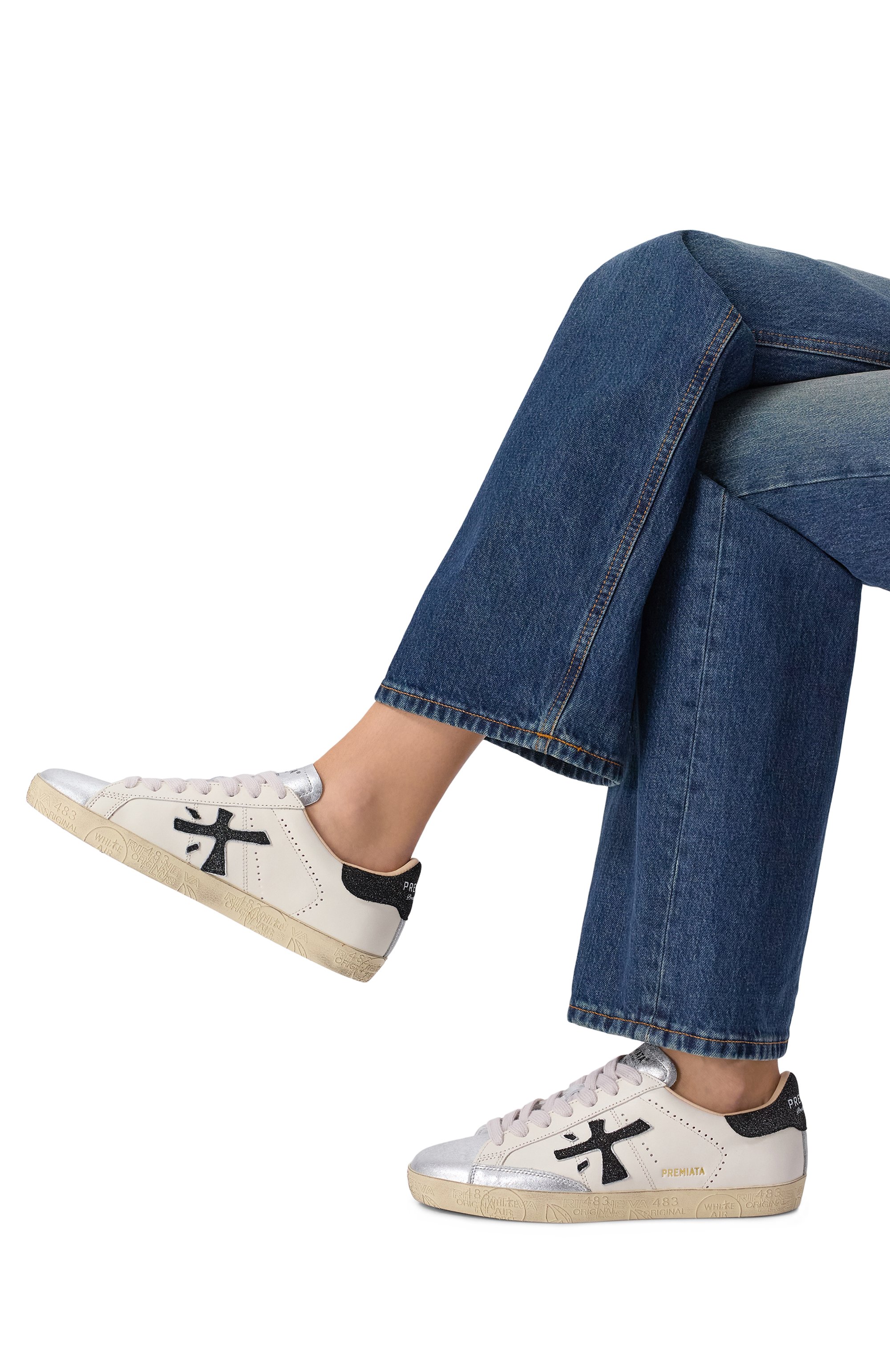 Комбинированные кеды steven-d PREMIATA, арт. STEVEND/VAR 6936, фото 2