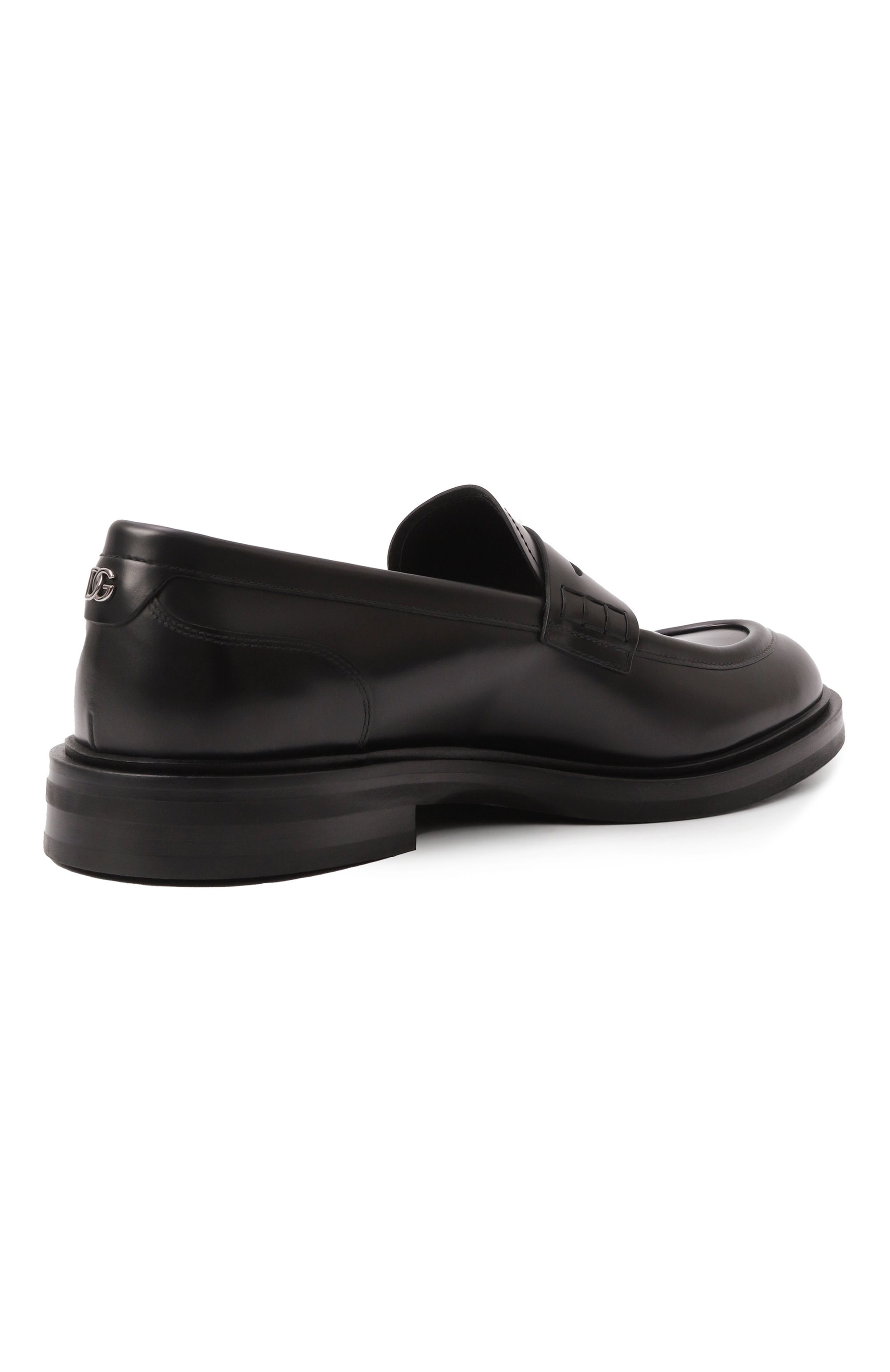 Кожаные пенни-лоферы DOLCE & GABBANA, арт. A30267/A1203, фото 5