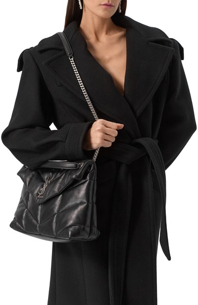 Женская сумка puffer loulou medium  SAINT LAURENT, арт. 577475/1EL00