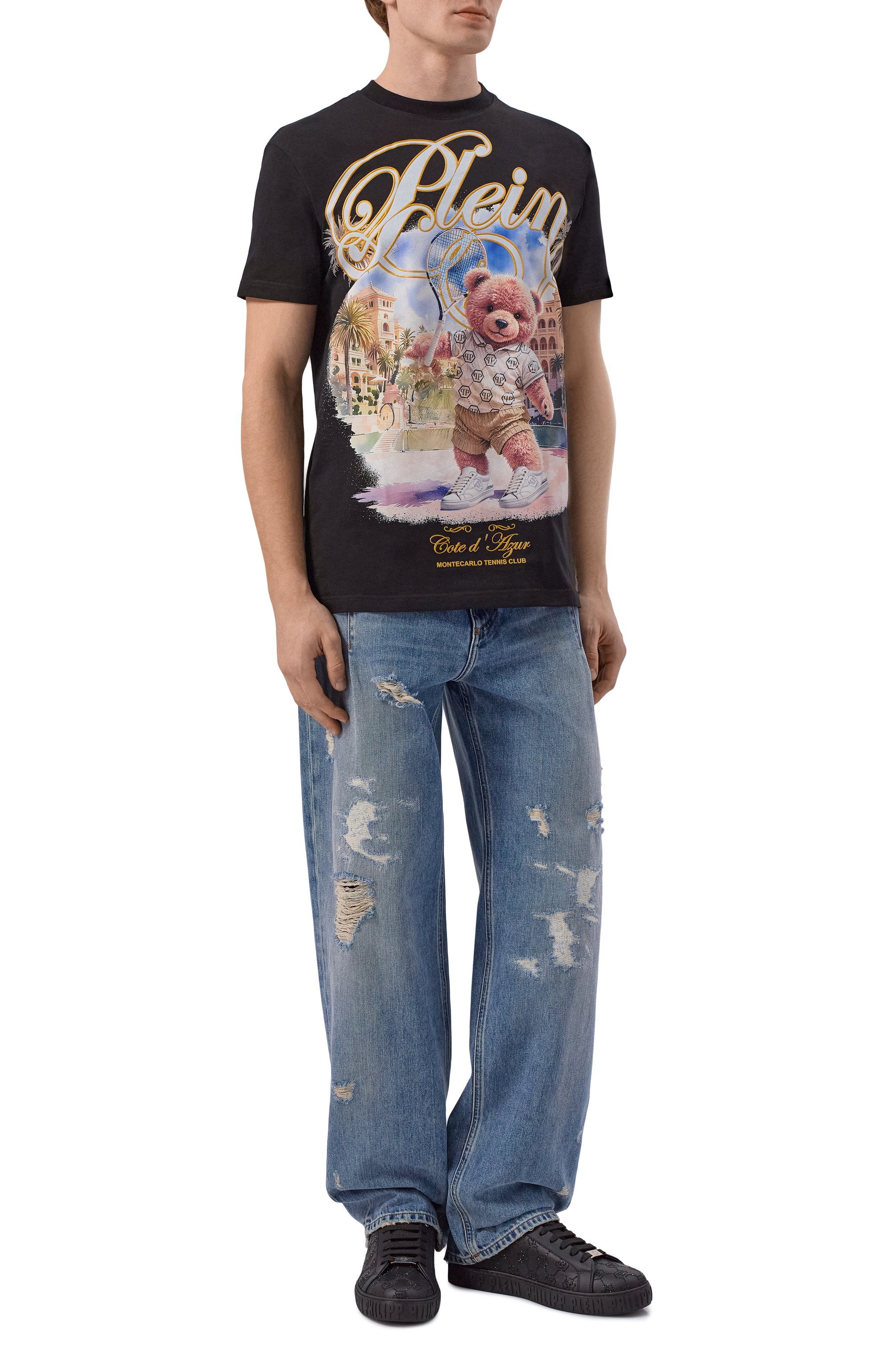 Хлопковая футболка PHILIPP PLEIN, арт. SAFC MTK8837 PJY002N, фото 2