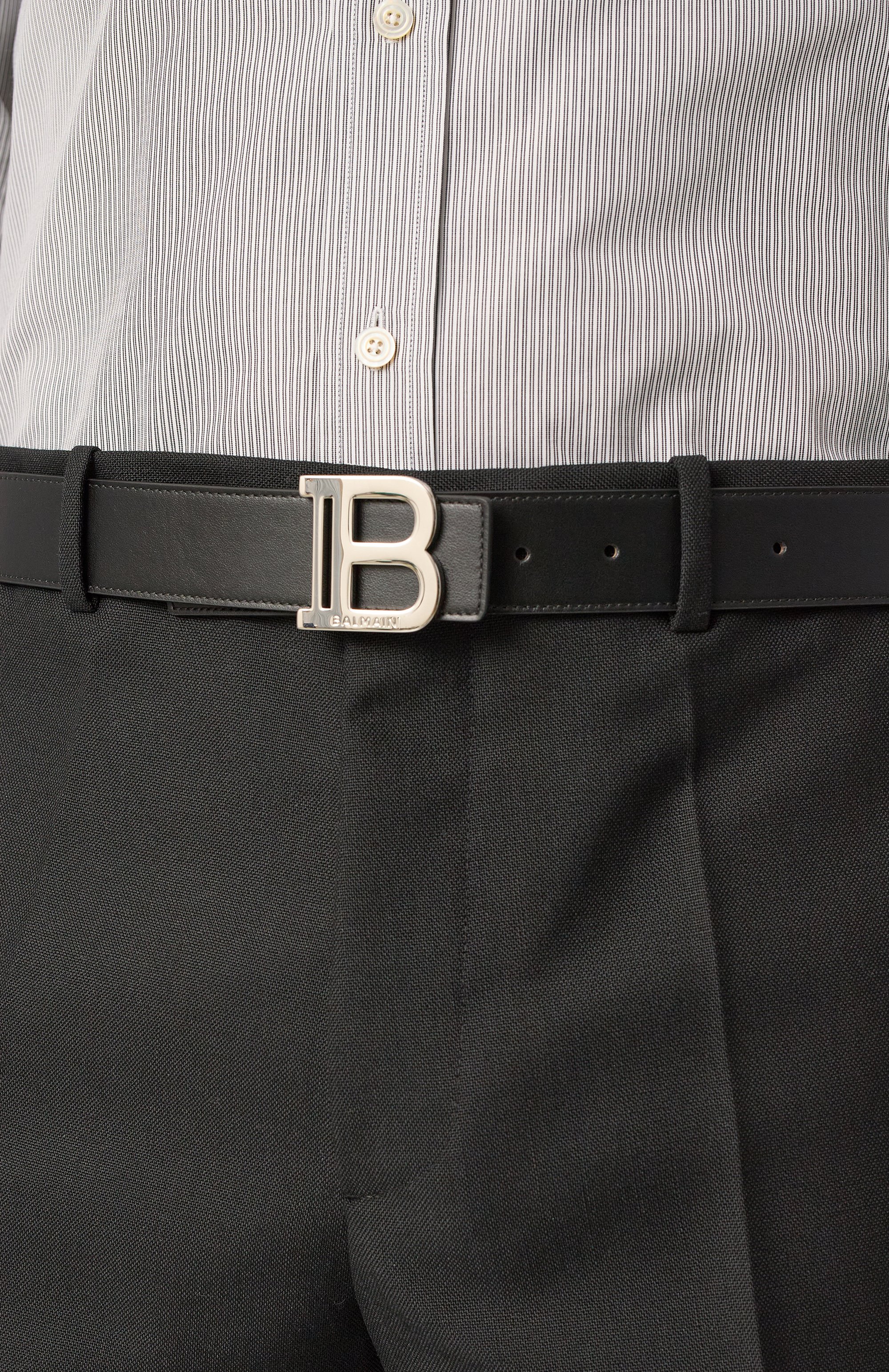 Кожаный ремень BALMAIN, арт. EM1WJ000/LVTL, фото 2