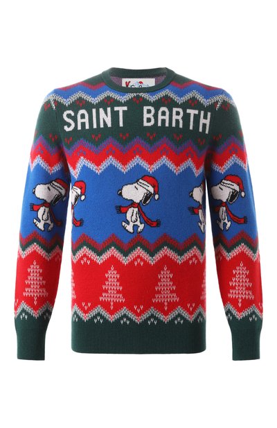 Мужской джемпер из шерсти и вискозы MC2 SAINT BARTH, арт. HER0N P/00047G