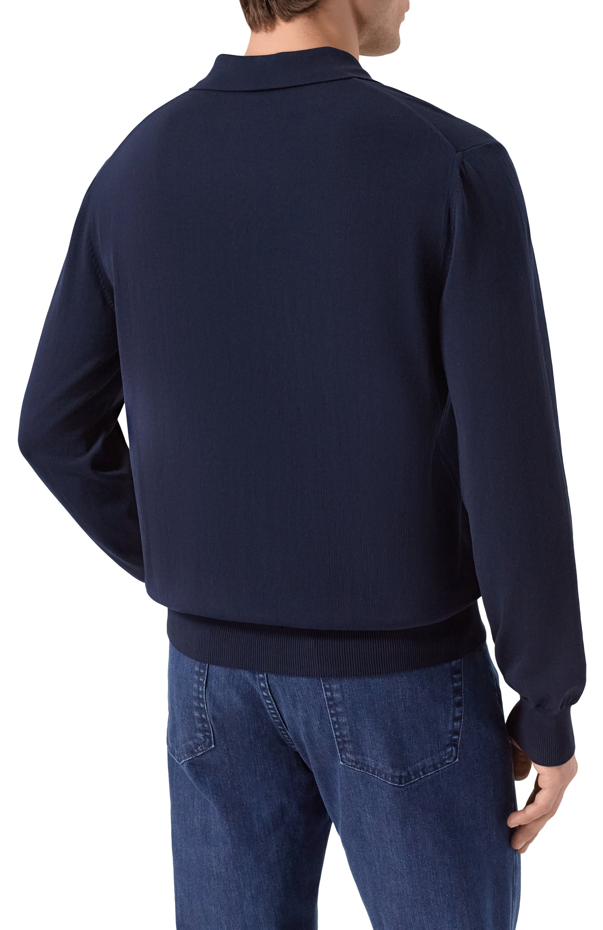 Хлопковое поло CANALI, арт. C0017/MK02459, фото 4