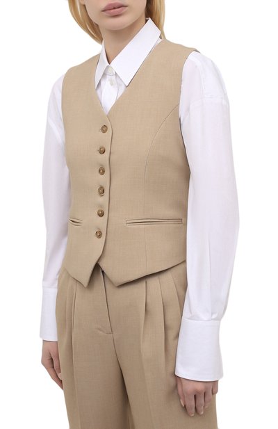 Жилет THE FRANKIE SHOP, арт. VE TAV KR 09/WHEAT, фото 3