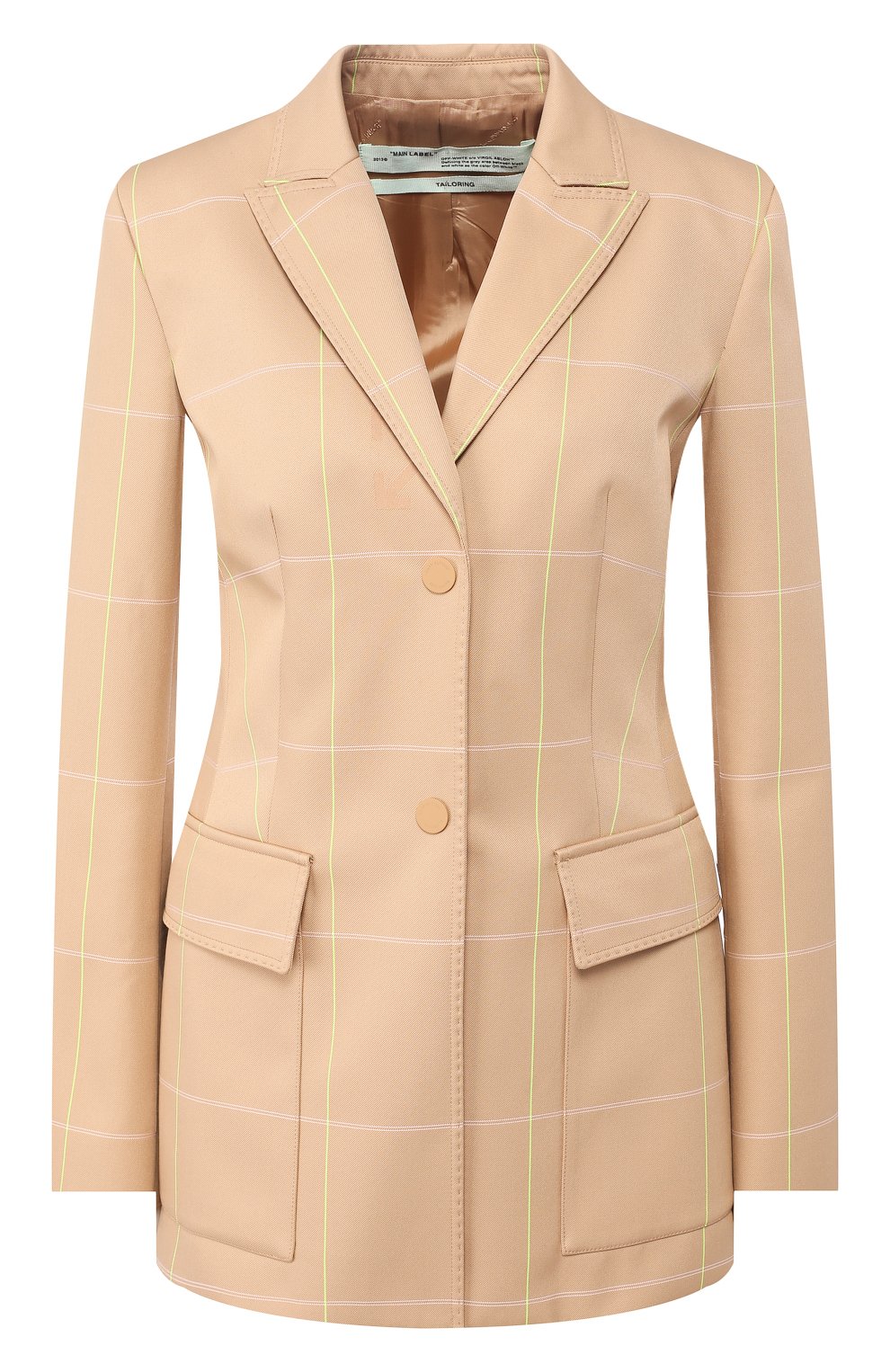 Приталенный жакет OFF-WHITE, арт. 0WEF022R19C910579900, фото 1