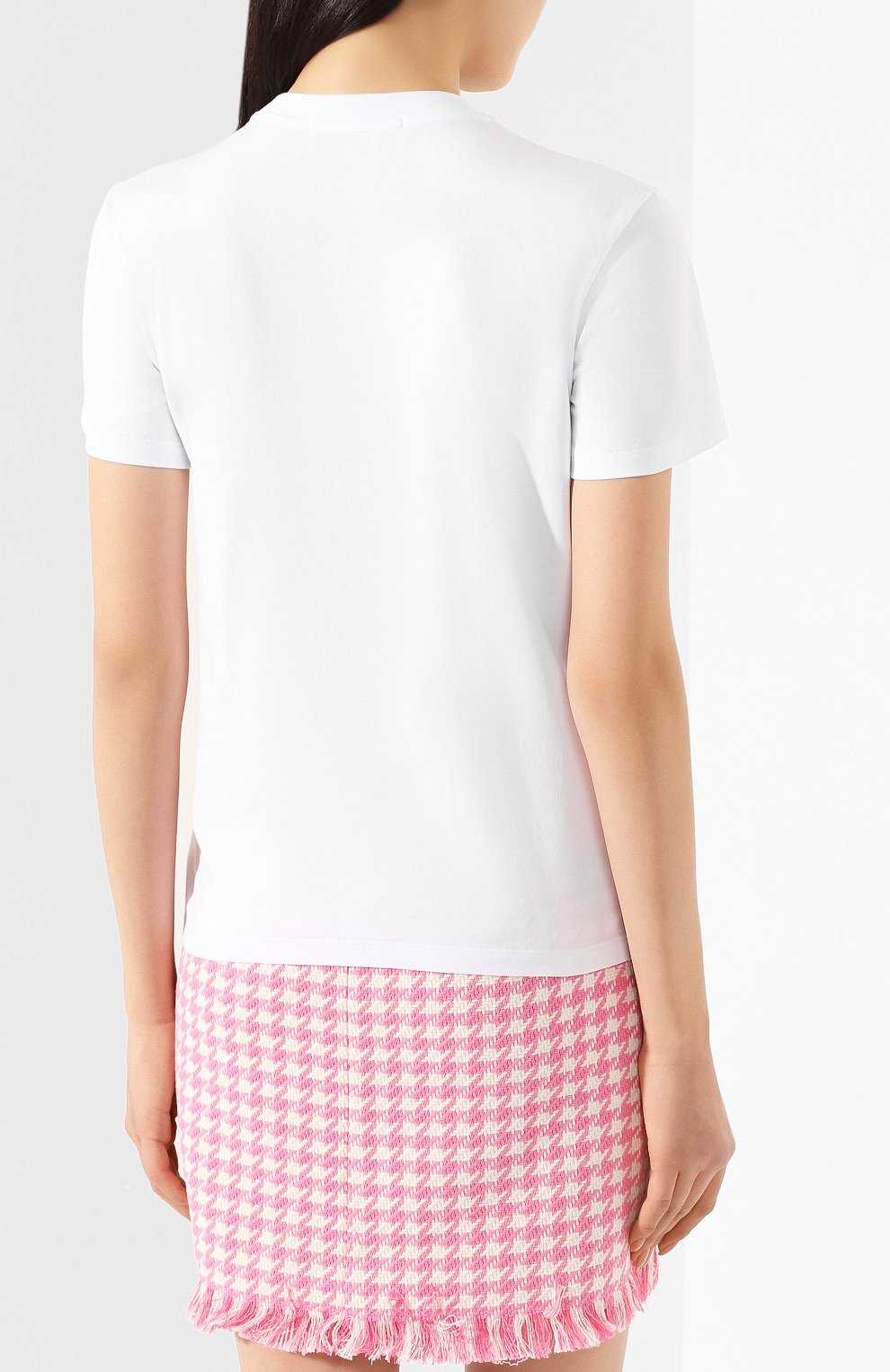 Хлопковая футболка MSGM, арт. 2841MDM95 207298, фото 4