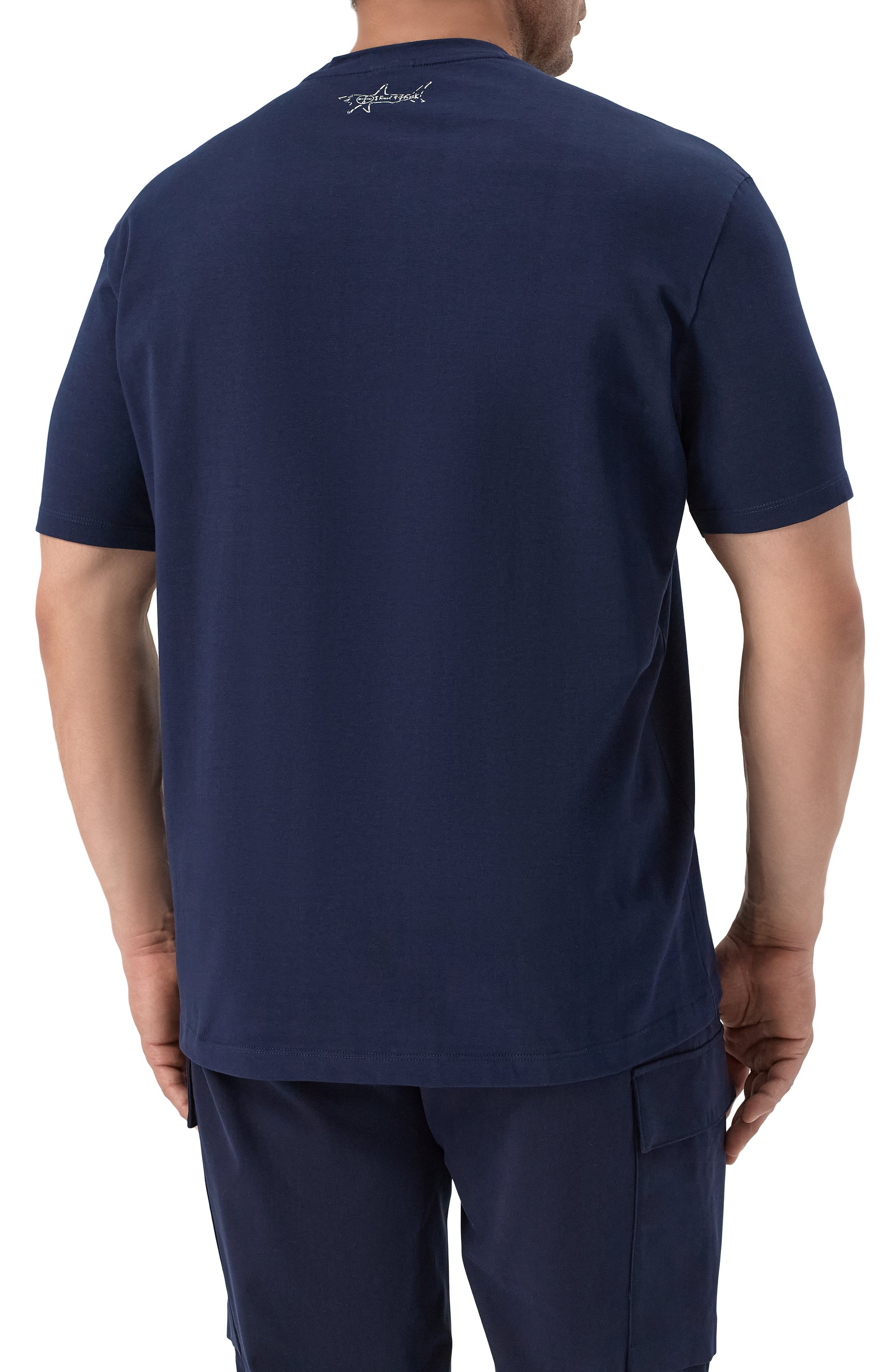 Хлопковая футболка PAUL&SHARK, арт. 25411089/3XL, фото 4