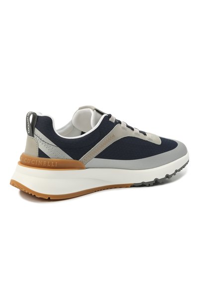 Комбинированные кроссовки BRUNELLO CUCINELLI, арт. MZUTBH0255, фото 4