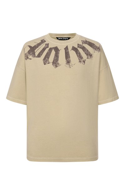 Мужская хлопковая футболка PALM ANGELS, арт. PMAA10DS26JER002