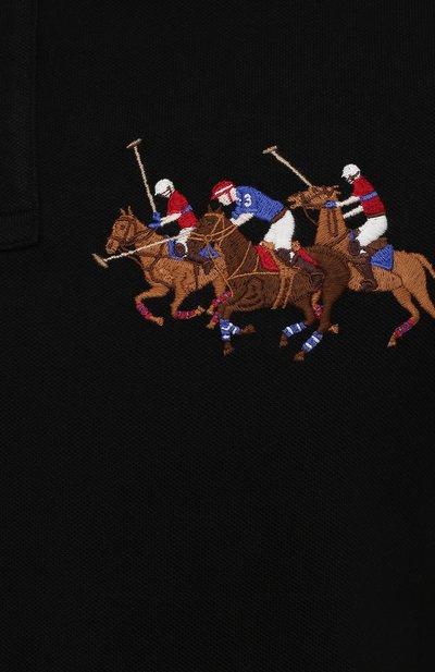 Хлопковое поло POLO RALPH LAUREN, арт. 710814437, фото 5