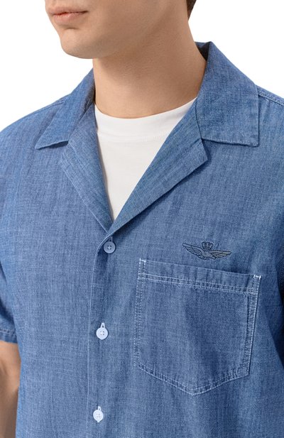 Джинсовая рубашка AERONAUTICA MILITARE, арт. CA1317UCT04295, фото 5