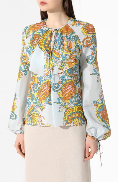 Шелковая блузка LANVIN, арт. RW-T0633I-4338-P20, фото 3