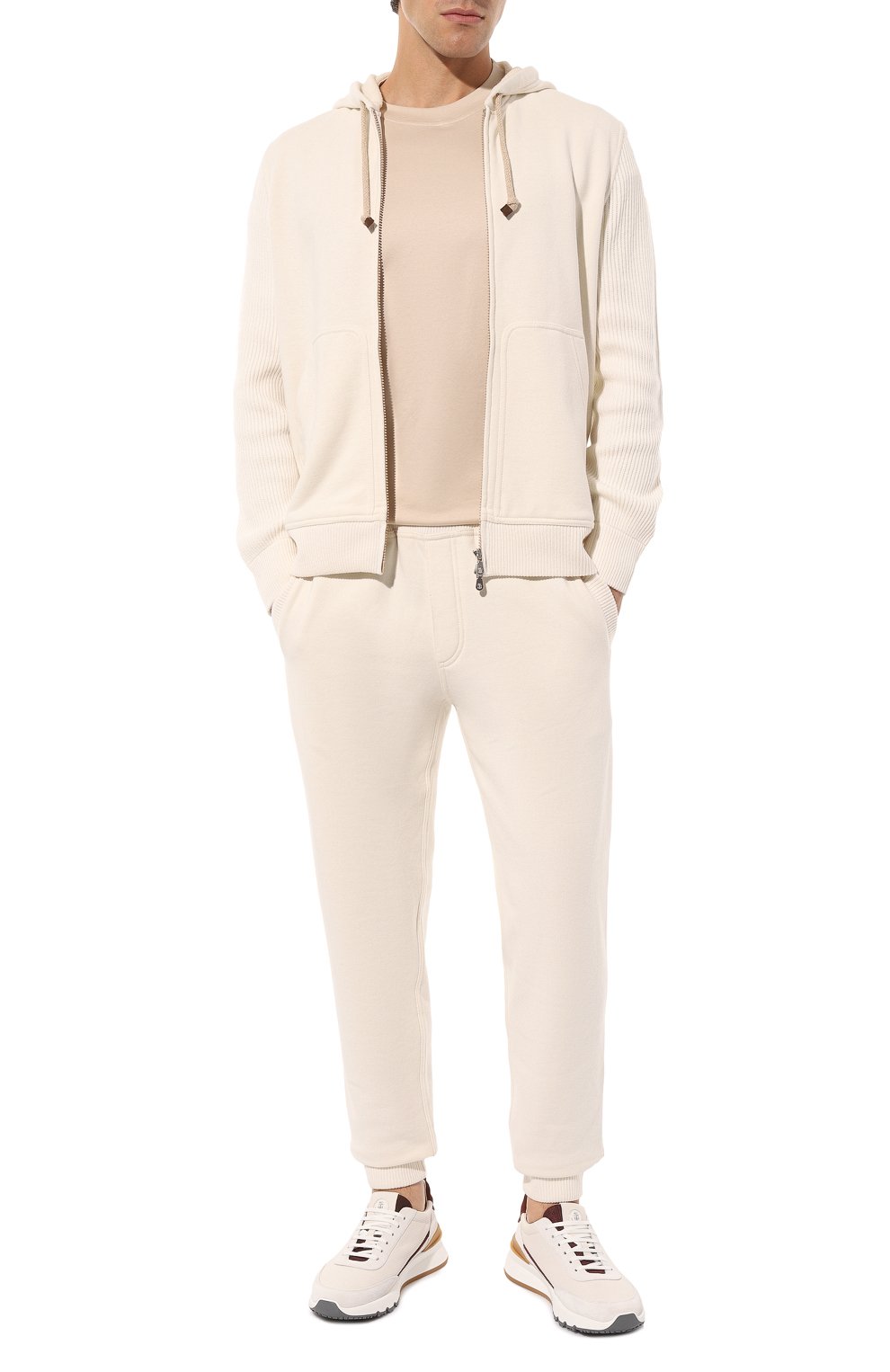 Хлопковая толстовка BRUNELLO CUCINELLI, арт. MTU23B2225, фото 2