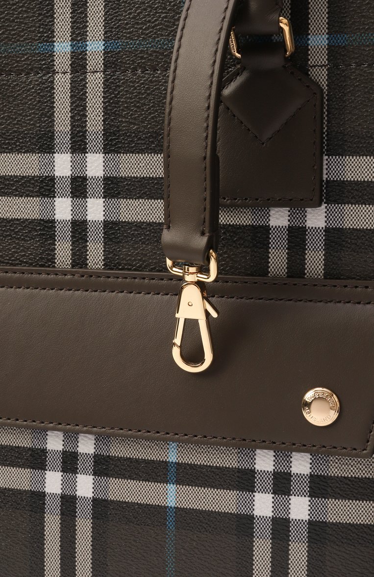 Женская сумка-тоут freya medium BURBERRY хаки цвета, арт. 8108261 | Фото 3 (Материал: Текстиль, Экокожа; Размер: medium; Автоматизация состава: Проставлено; Автоматизация ТО: Проставлено)
