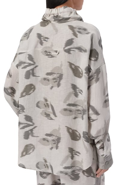 Льняная рубашка EMPORIO ARMANI, арт. EW004950/AF26966, фото 4