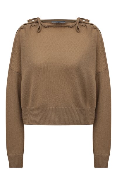 Женский кашемировый пуловер PRADA, арт. P24P1C-10RX-F0040-221