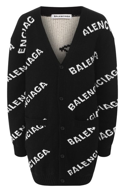 Женский шерстяной кардиган BALENCIAGA, арт. 555275/T1471