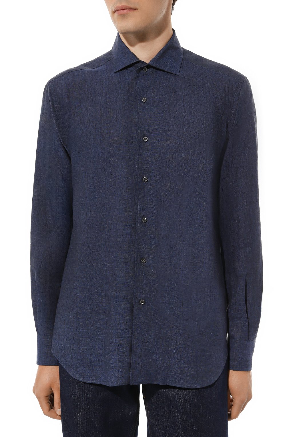 Льняная рубашка CORNELIANI, арт. 93P156-9311091, фото 3