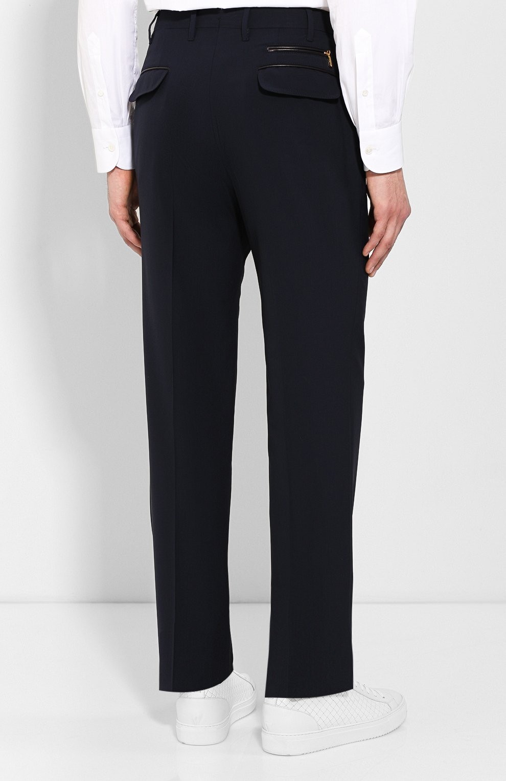 Шерстяные брюки ZILLI, арт. M0T-40-38N-C6004/0001, фото 4