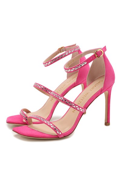 Замшевые босоножки STUART WEITZMAN, арт. S6155, фото 1