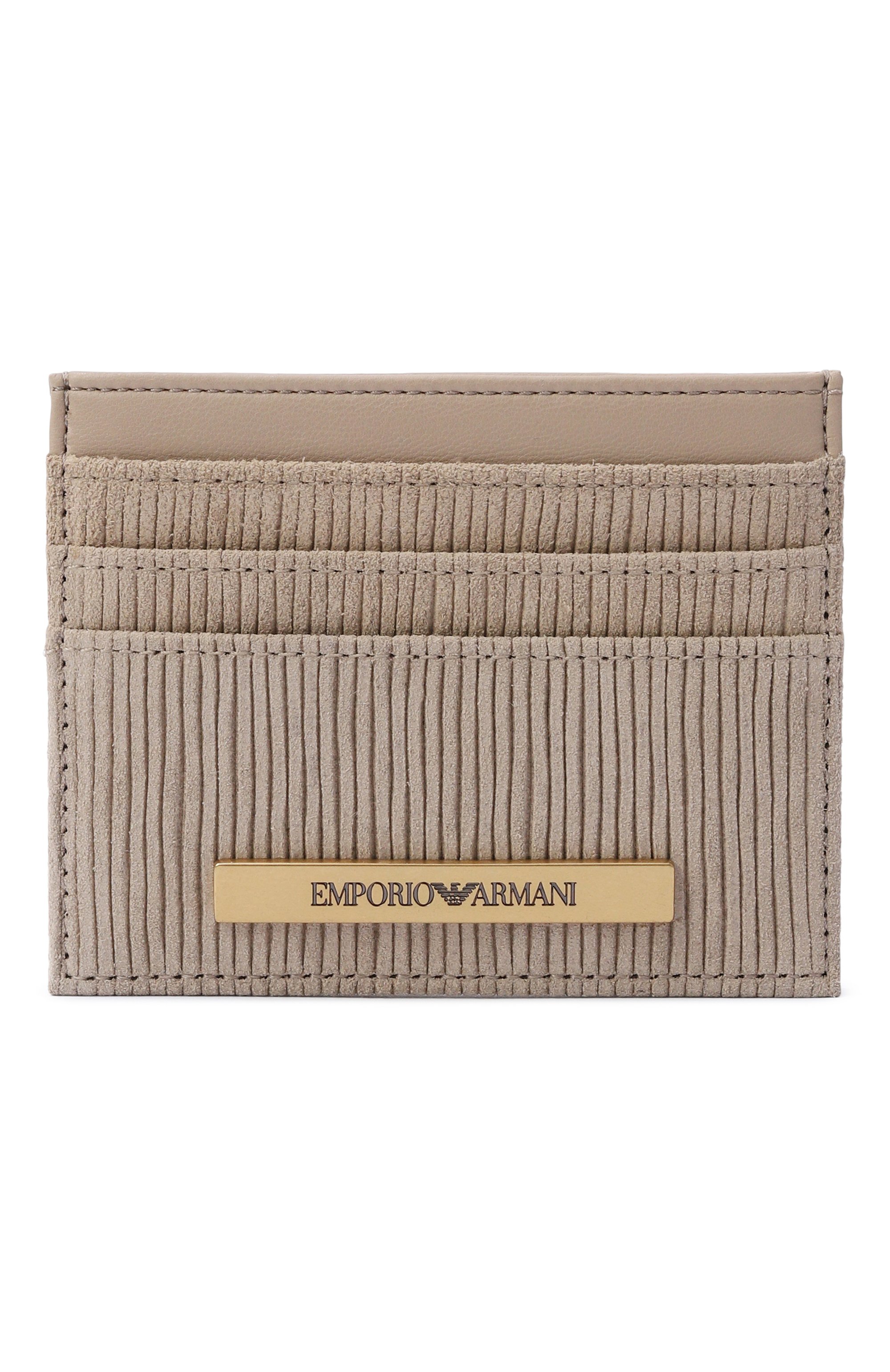 Замшевый футляр для кредитных карт EMPORIO ARMANI, арт. EM005753/AF25302, фото 1