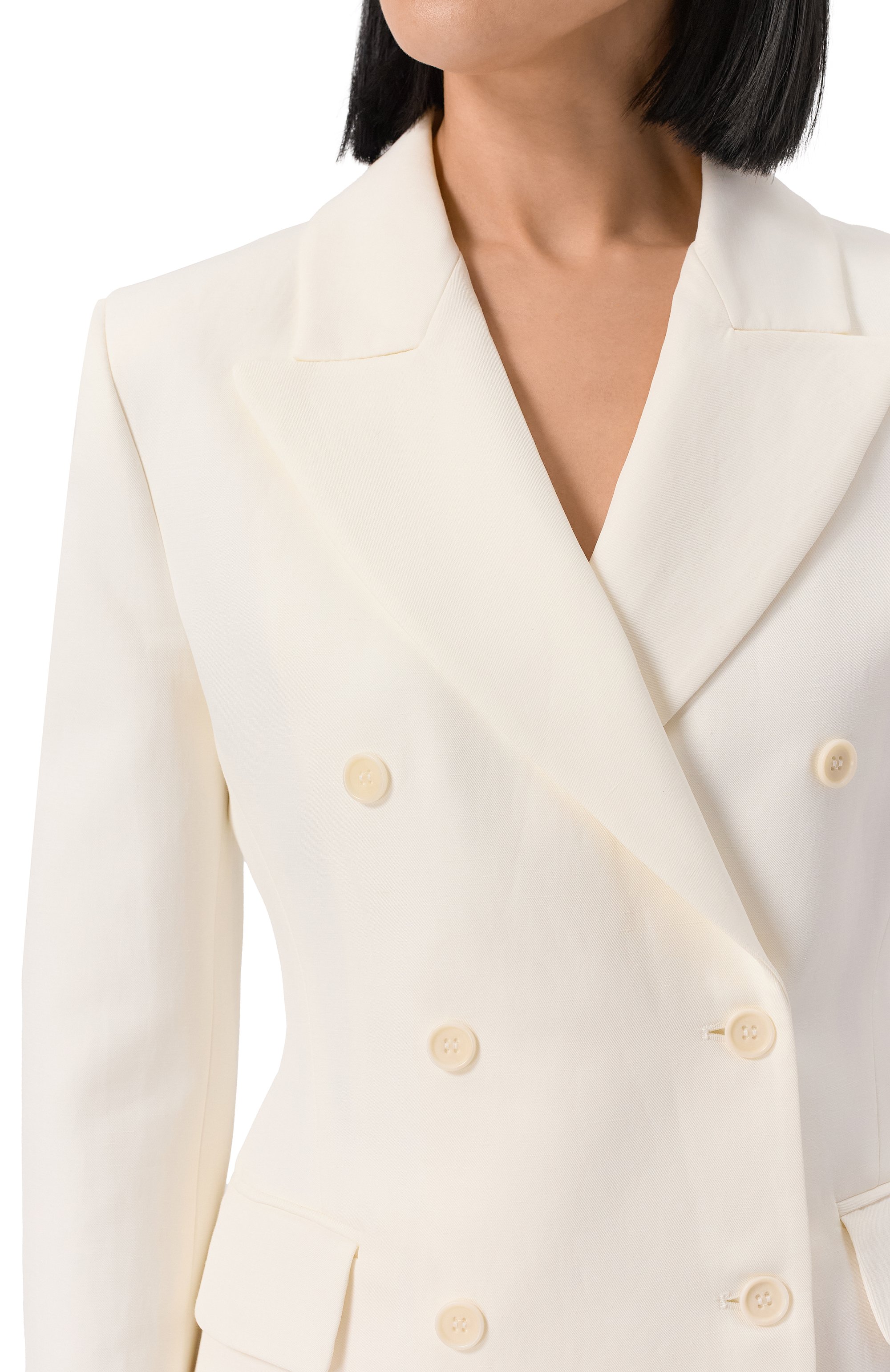 Жакет из вискозы и льна P.A.R.O.S.H., арт. D420418, фото 5