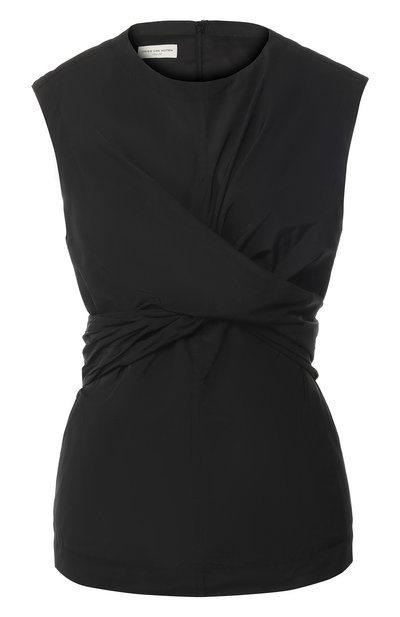 Женский топ с поясом DRIES VAN NOTEN, арт. 191-30777-7372