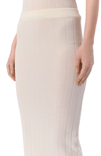 Шерстяная юбка YUZEFI, арт. SERAPHINE-TUCKSTITCH MAXI SKIRT/KNIT, фото 5