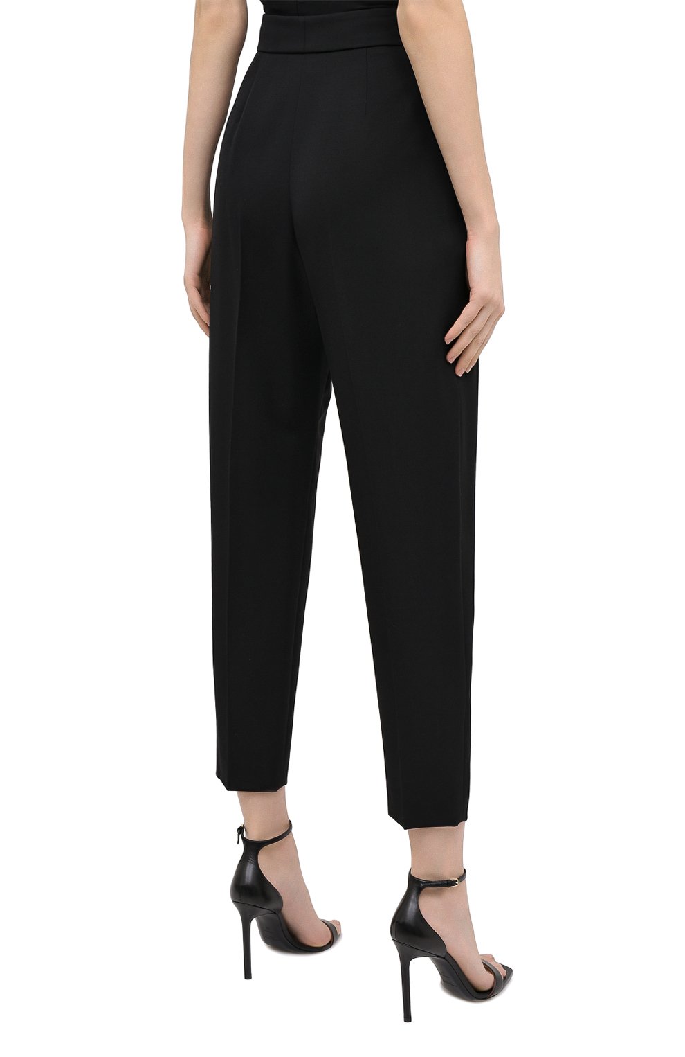 Шерстяные брюки ALEXANDER MCQUEEN, арт. 629060/QJAAC, фото 4