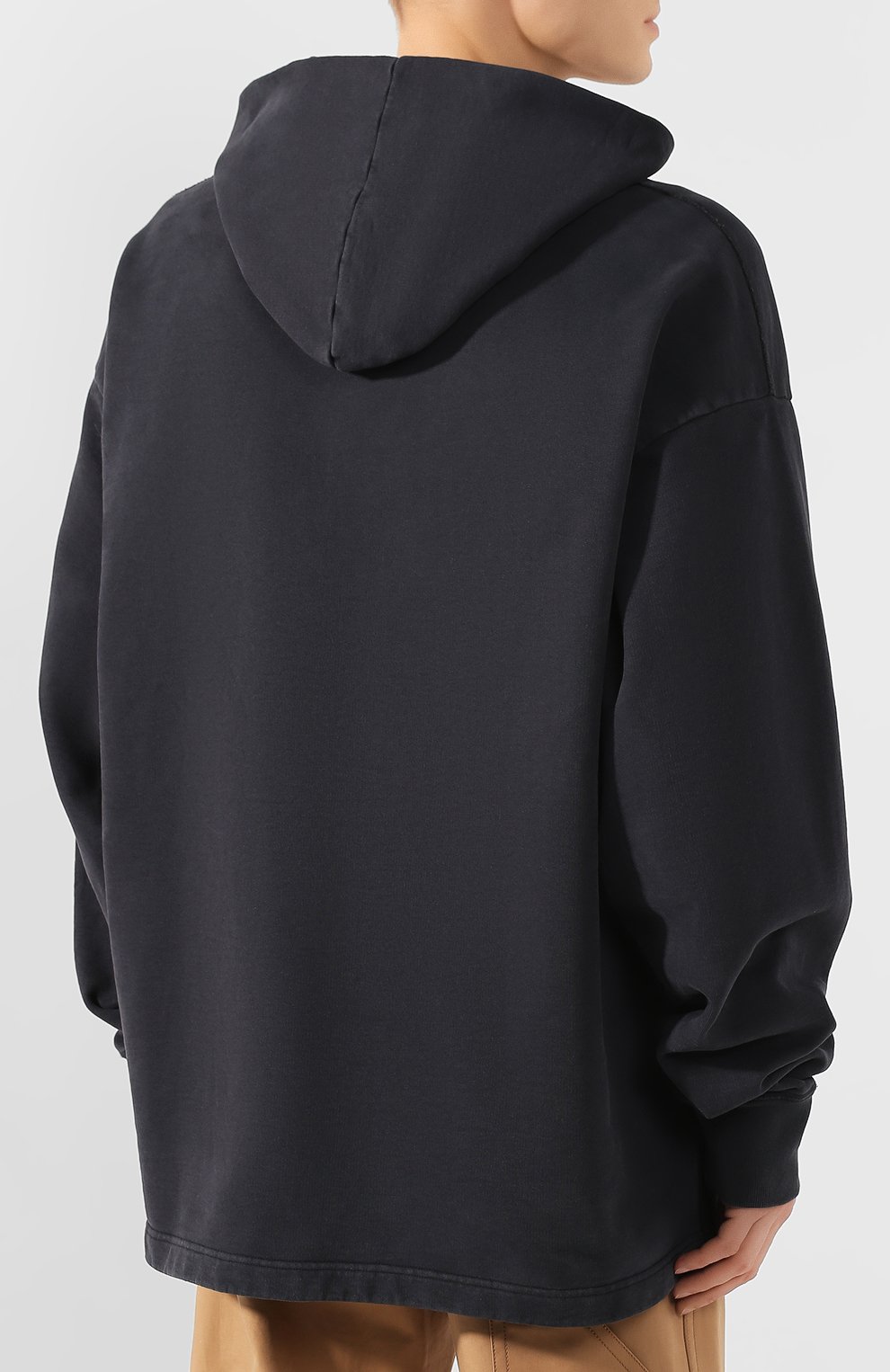 Хлопковое худи ACNE STUDIOS, арт. BI0069/M, фото 4