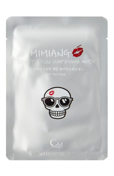 Женская тканевая маска для сияния sweet skull whitening mask MIMIANG, арт. 8809311914110