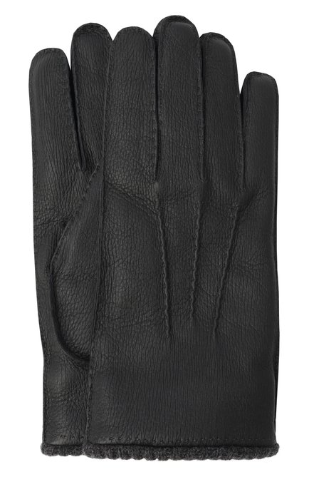 Мужские кожаные перчатки ZILLI, арт. GL0010M1945V00000