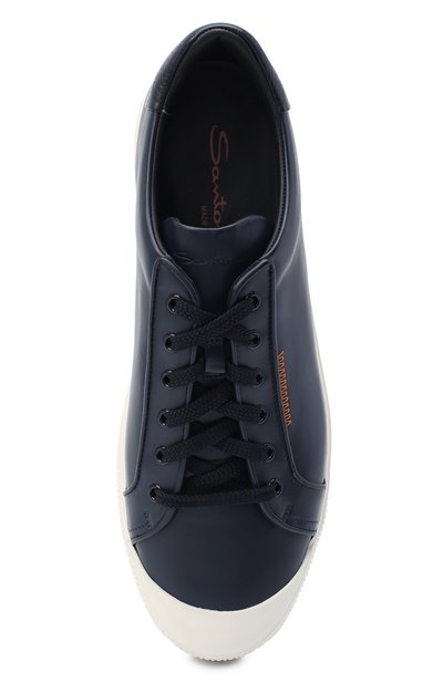 Кожаные кеды SANTONI, арт. MBC021383BARRDDDU53, фото 5