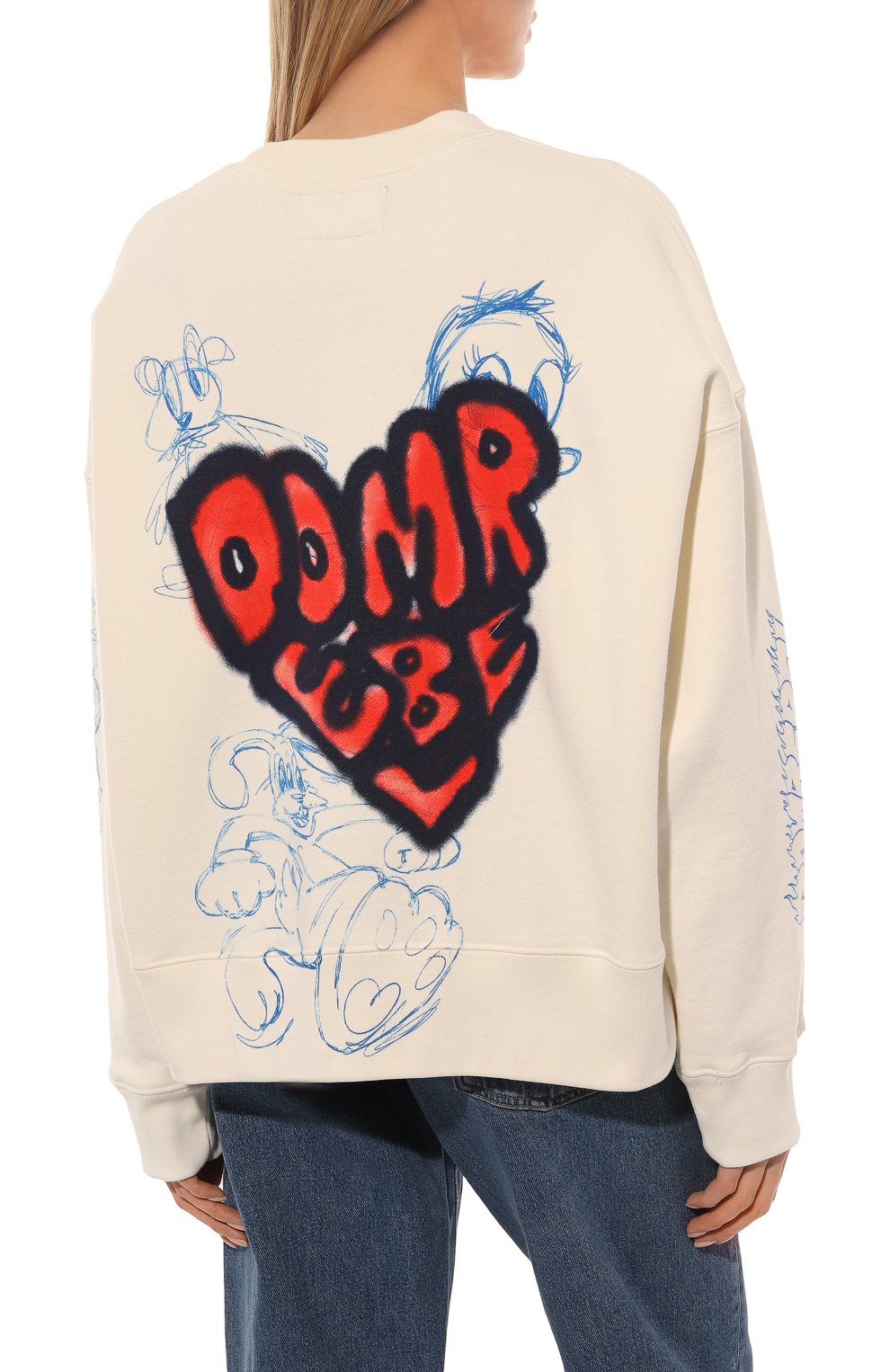 Хлопковый свитшот DOMREBEL, арт. CHARMED/SWEATSHIRT, фото 4