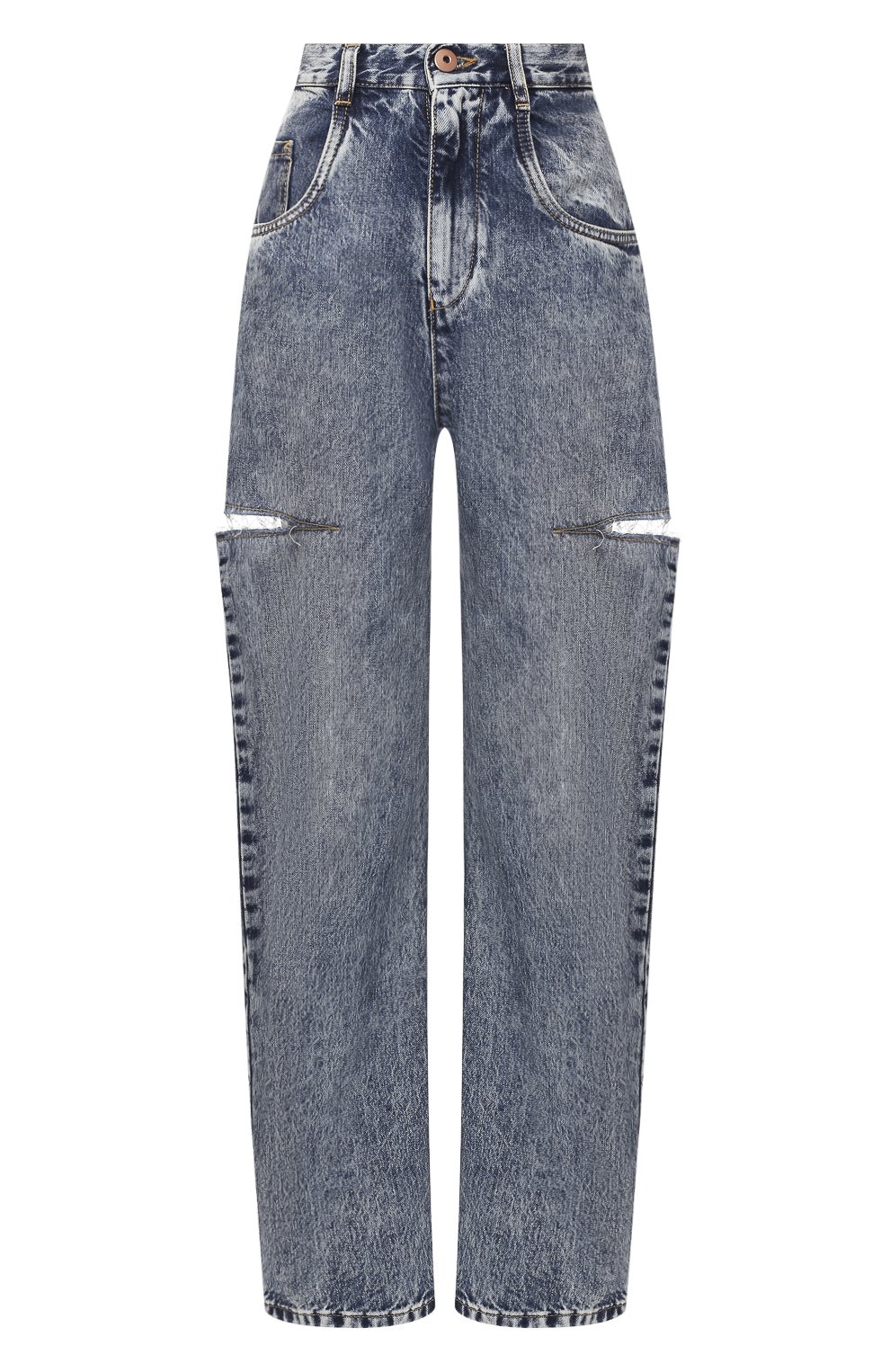 Джинсы MAISON MARGIELA синего цвета по цене 54650 руб., арт. S51LA0107/S30617, фото 1 Джинсы MAISON MARGIELA, арт. S51LA0107/S30617, фото 1