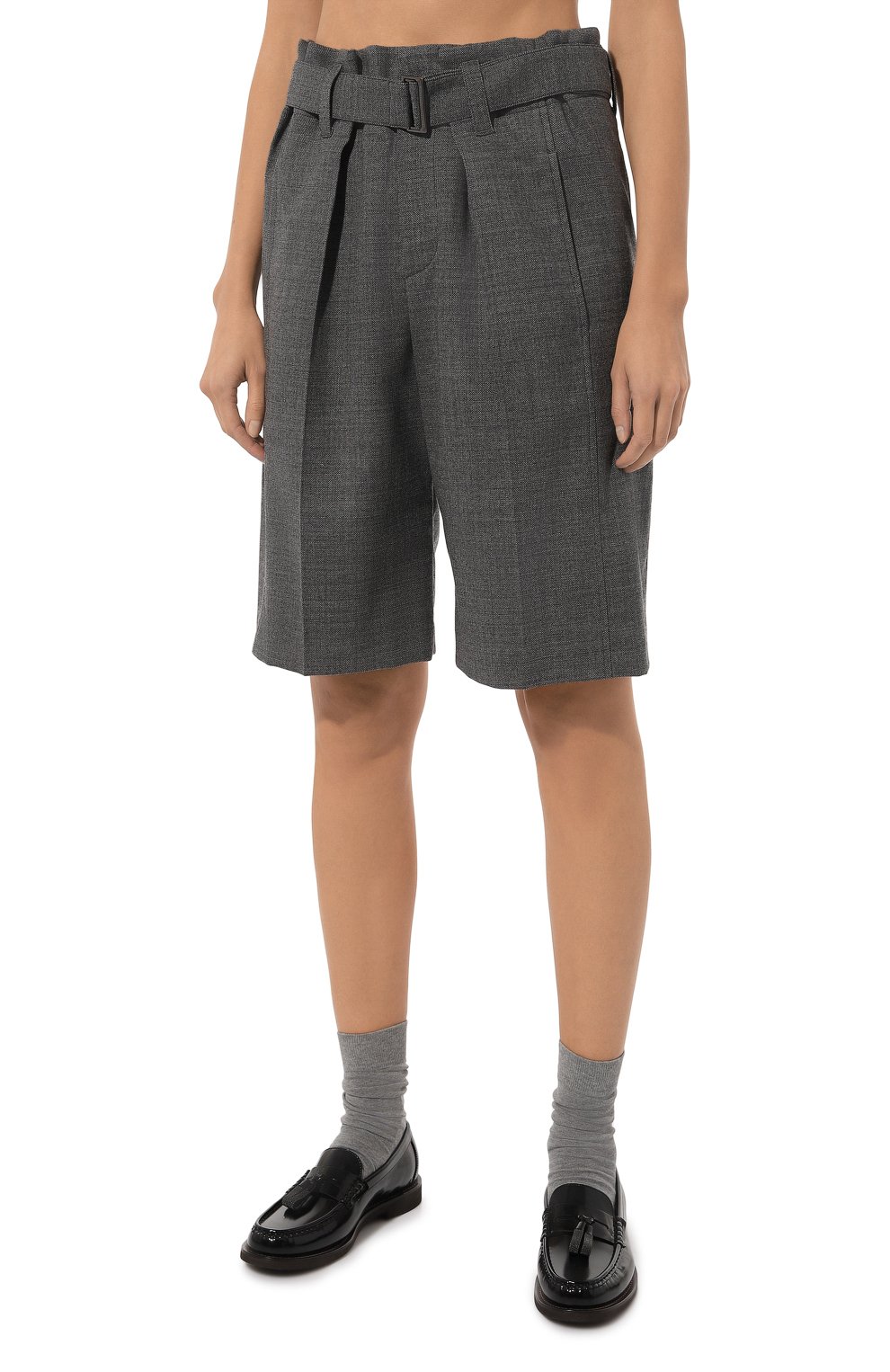 Шерстяные шорты BRUNELLO CUCINELLI, арт. MP116P8691, фото 3