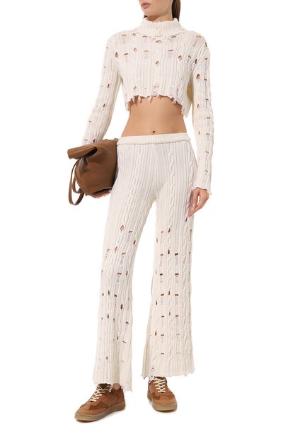 Шерстяные брюки AND THE BRAND, арт. W24-P030-0702-101, фото 2