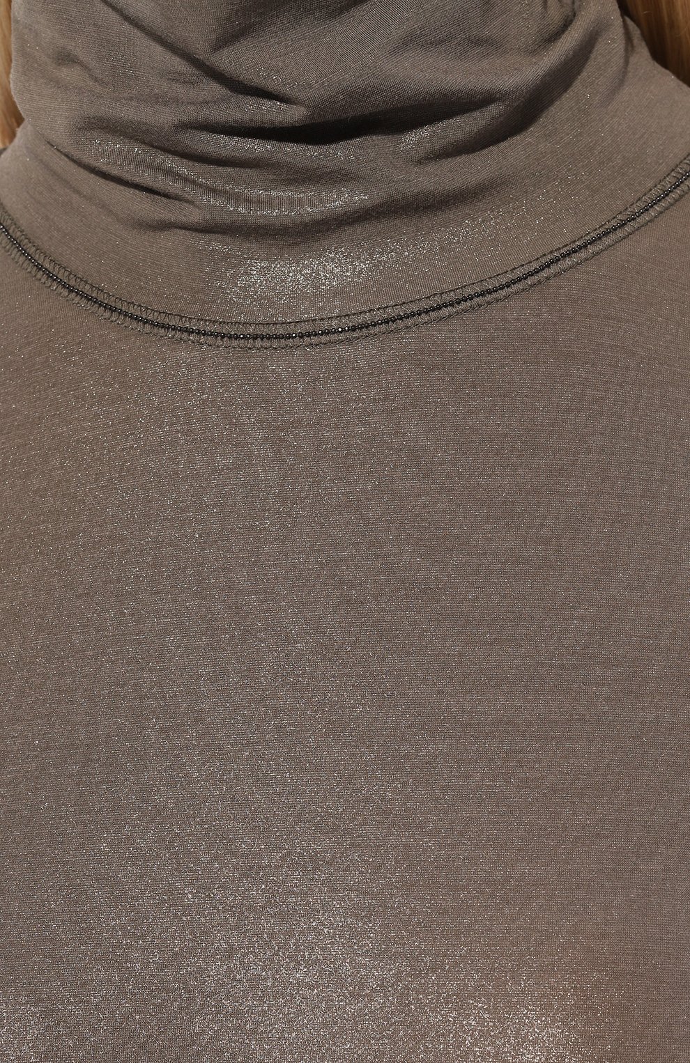 Водолазка из хлопка и вискозы BRUNELLO CUCINELLI, арт. MG922EF214, фото 5