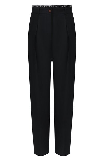 Женские брюки VICTORIA, VICTORIA BECKHAM, арт. TRVV 133 PAW19 W00L BLEND TAIL0RING
