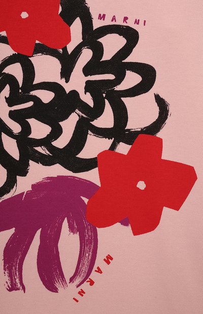 Хлопковое платье MARNI, арт. M00103-M00J6, фото 3