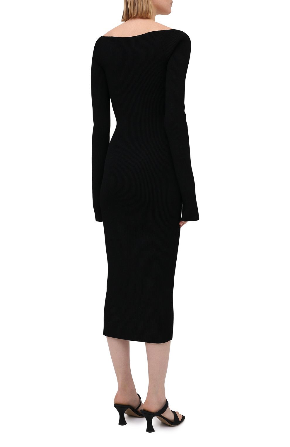 Платье из вискозы KHAITE, арт. 8300400/BETH, фото 4