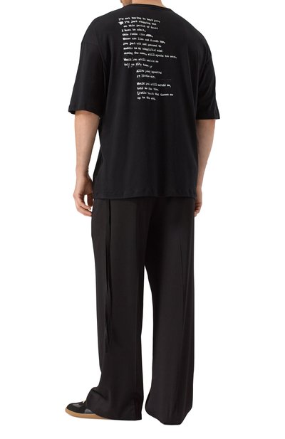 Хлопковая футболка ANN DEMEULEMEESTER, арт. B0013223/FA206, фото 4