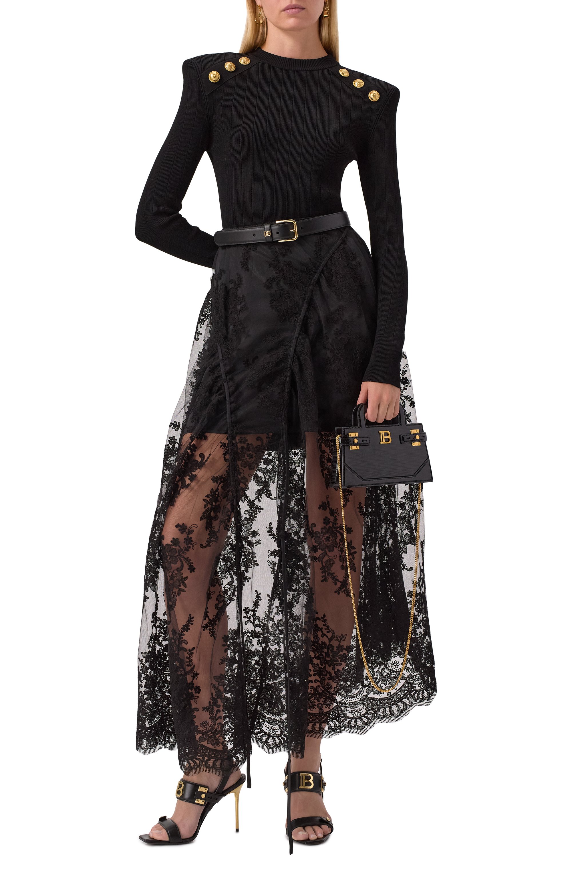 Сумка b-buzz small BALMAIN, арт. EN0KJ931/LPIS, фото 7