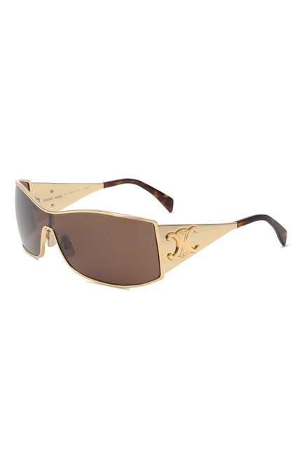 Женские солнцезащитные очки CELINE EYEWEAR коричневого цвета, арт. CL40283U 30E | Фото 1 (Региональные ограничения белый список (Axapta Mercury): Не проставлено; Нос: Не проставлено)