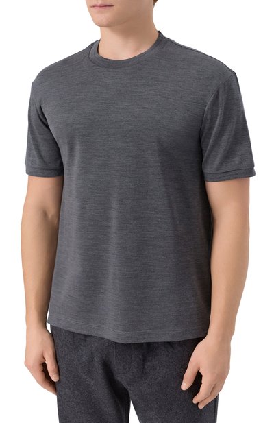 Футболка из шерсти и шелка PAUL&SHARK, арт. 15311613, фото 3