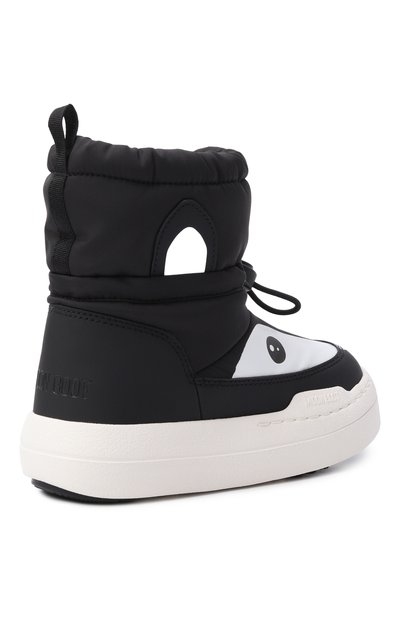 Утепленные сапоги MOON BOOT черно-белого цвета по цене 19950 руб., арт. 80D3440100, фото 3 Утепленные сапоги MOON BOOT, арт. 80D3440100, фото 3