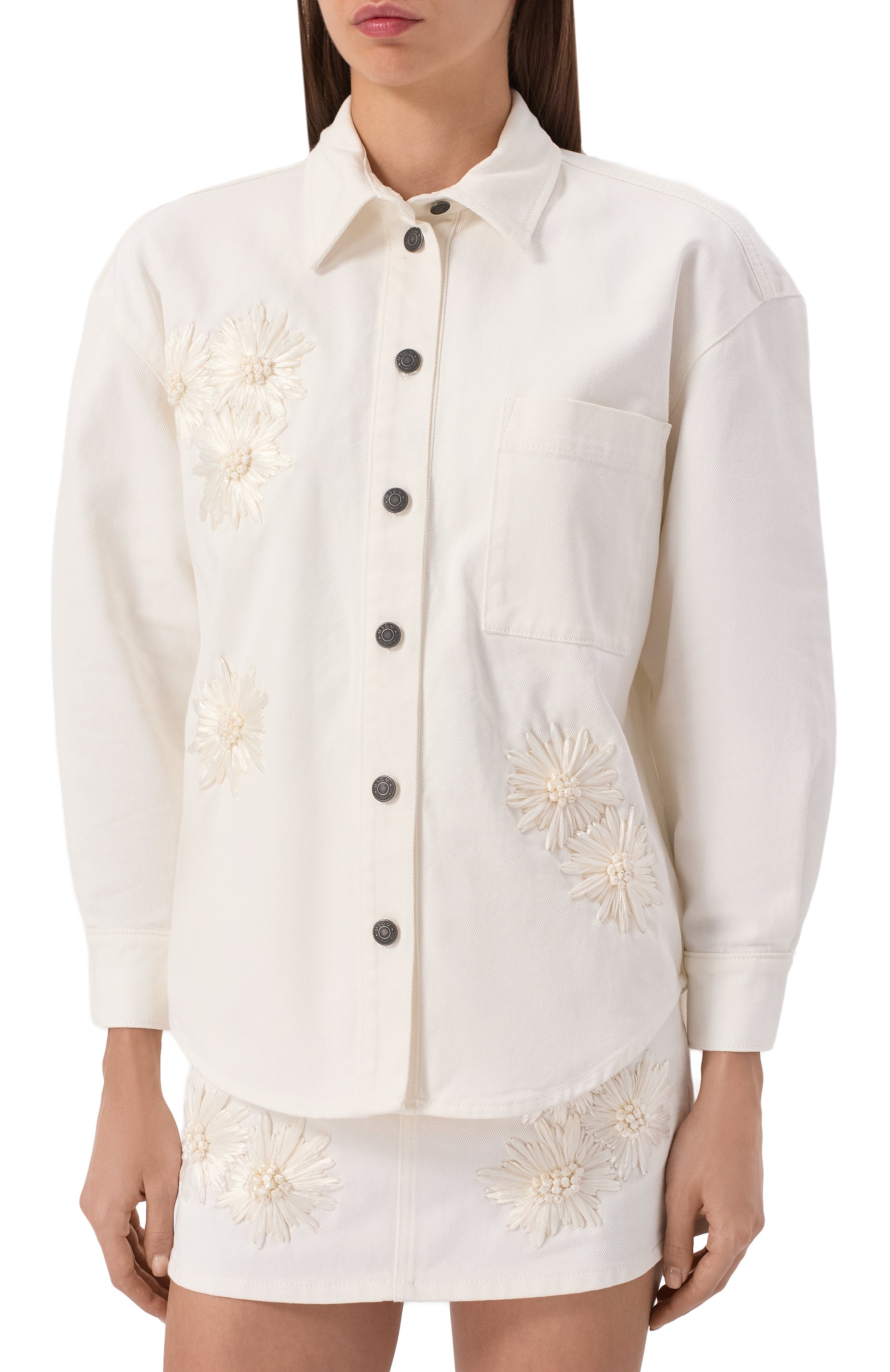 Джинсовая рубашка MSGM, арт. 3841MDE233X/257273, фото 3